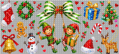 16oz Christmas-S  2186